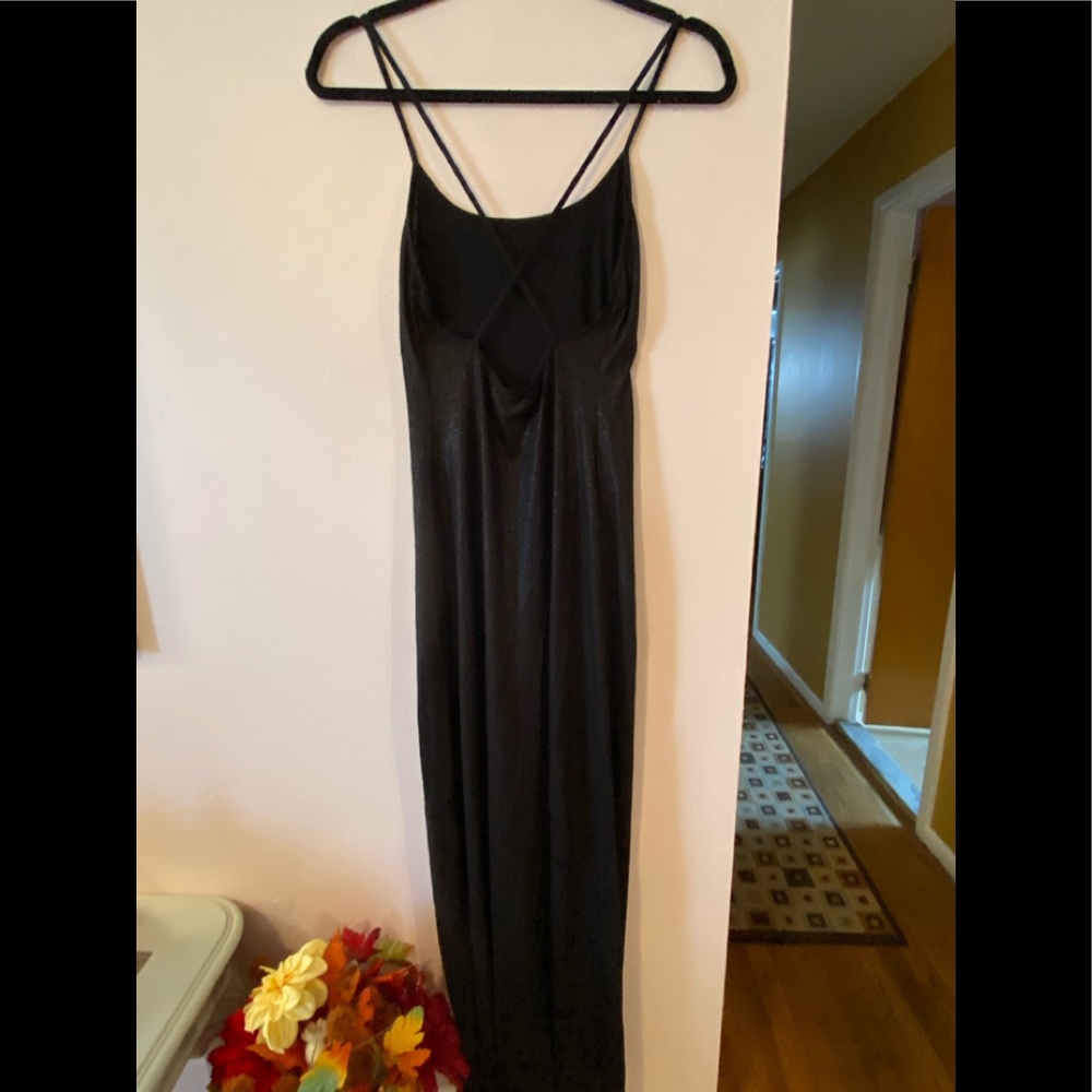 RACHEL. Rachel Roy black dress with gold shimmer. Size S. - Picture 5 of 8